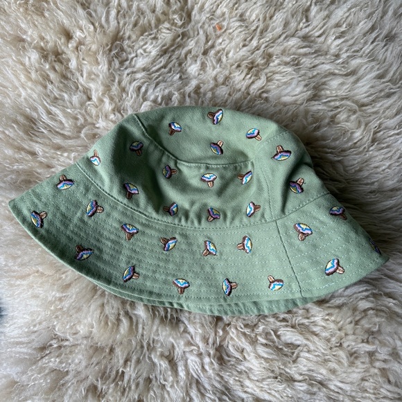 Urban Outfitters Green Mushroom Bucket Hat - Picture 6 of 6